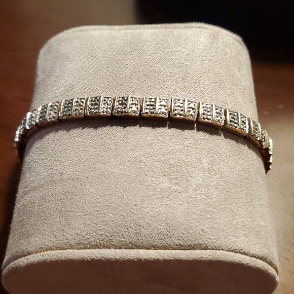 NA Jewelry - Bracelet gold over silver 925